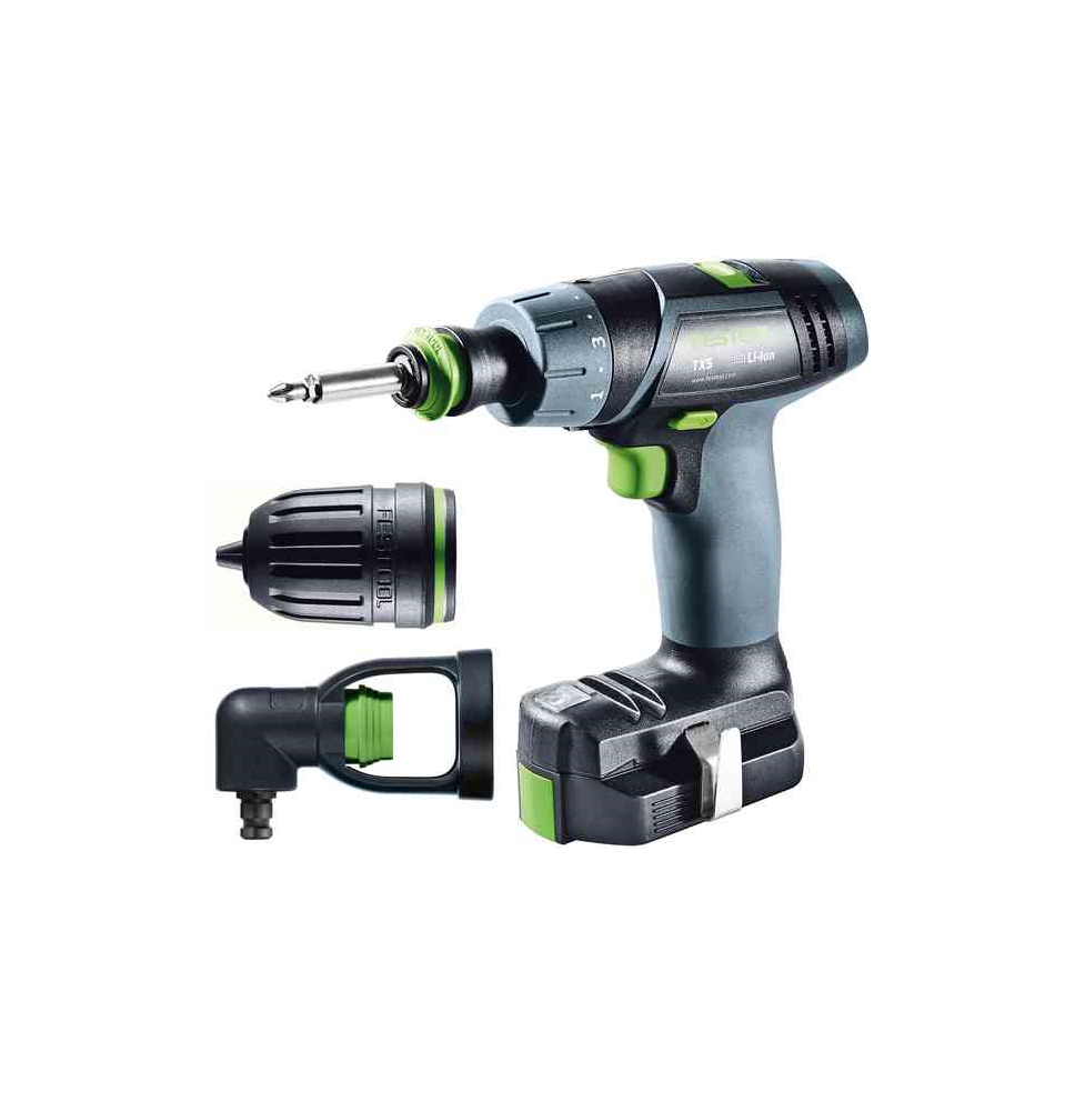 Perceuse-visseuse sans fil TXS Li 2,6 Set FESTOOL 576102