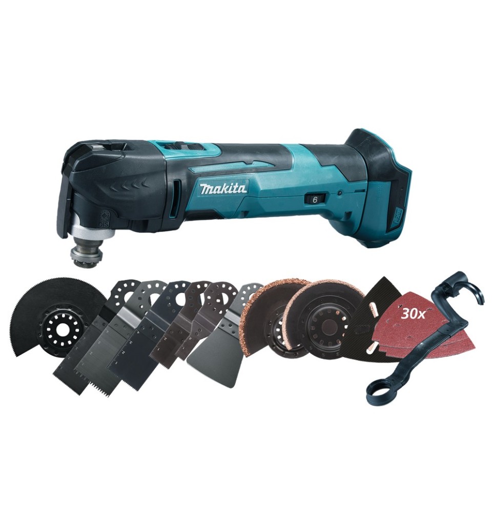 Découpeur-ponceur multifonctions 18 V Li-ion (Produit seul) MAKITA DTM51ZJX3
