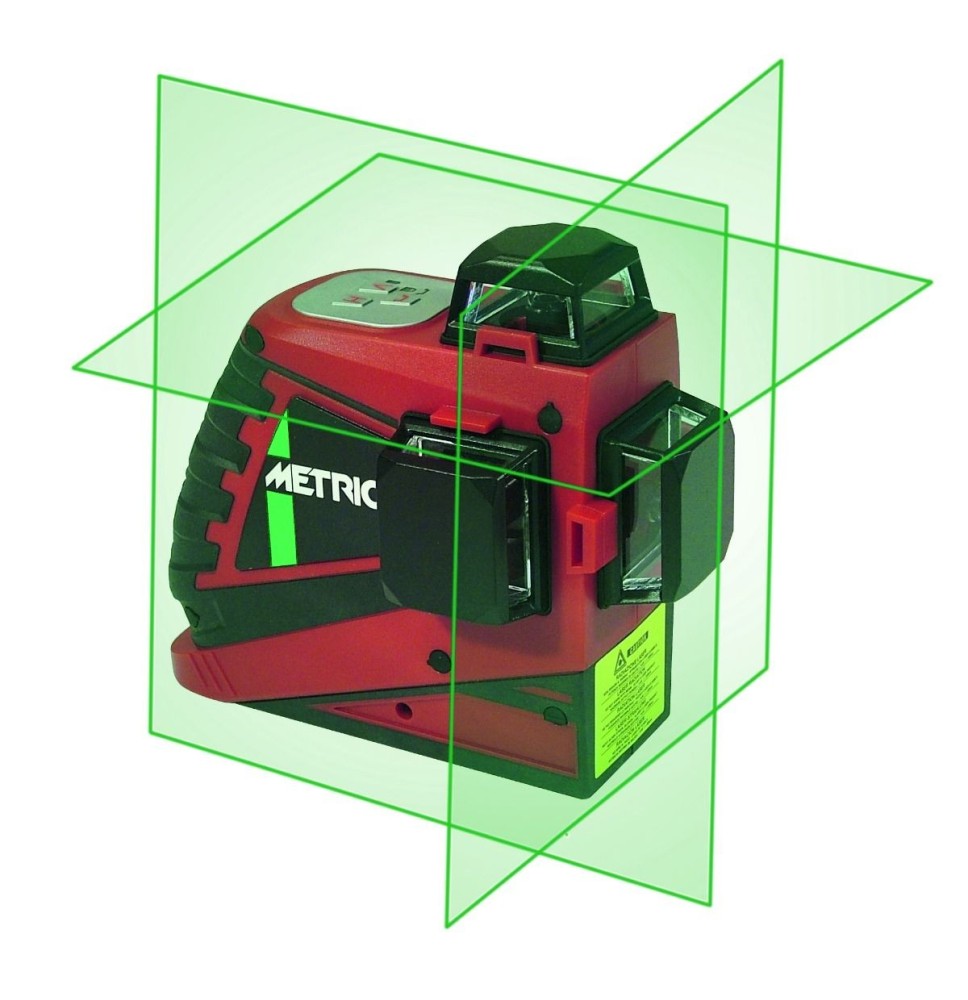 Niveau laser automatique 3D Pro Green METRICA