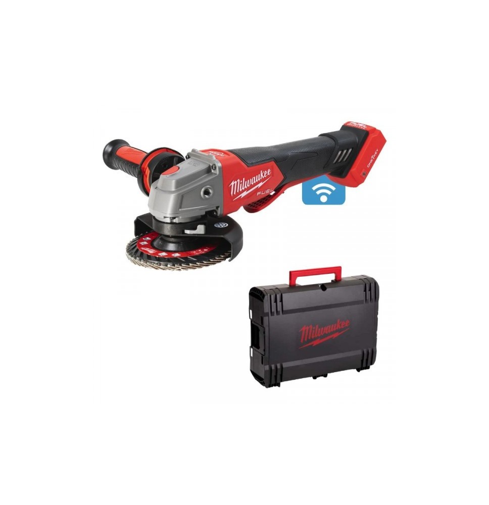 Meuleuse sans fil sans batterie 18 V MILWAUKEE M18 ONEFSAG125XPDB-OX Meuleuse sans fil sans batterie 18 V MILWAUKEE M18 ONEFSAG125XPDB-OX