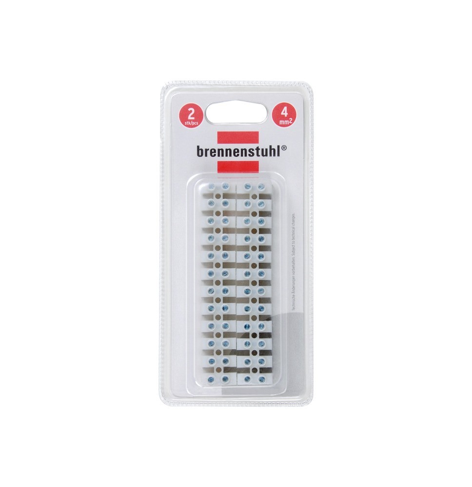 Domino borne à vis torons de 1.5 mm² 16A BTE 2