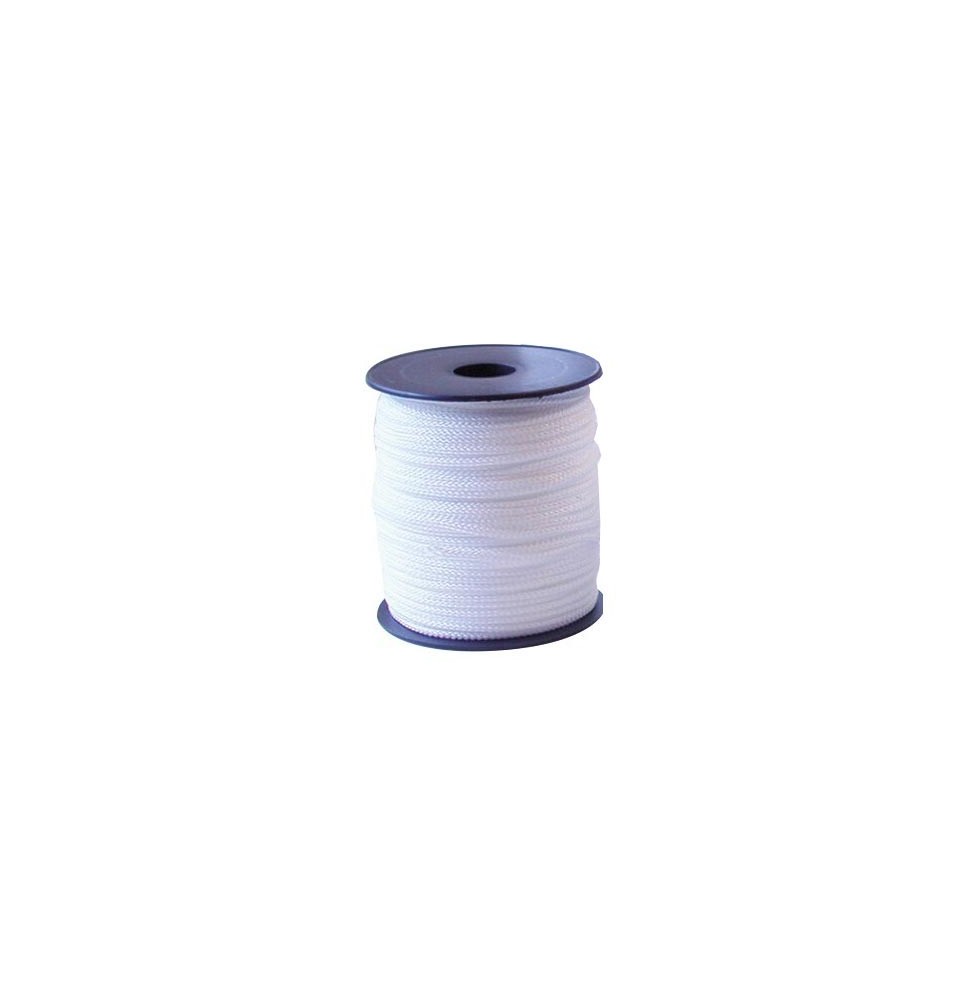 Tresse polypropylène blanche 3 mm Tresse polypropylène blanche 3 mm