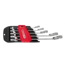 Jeu de 5 clés mixtes à cliquet RING STOP GEARplus