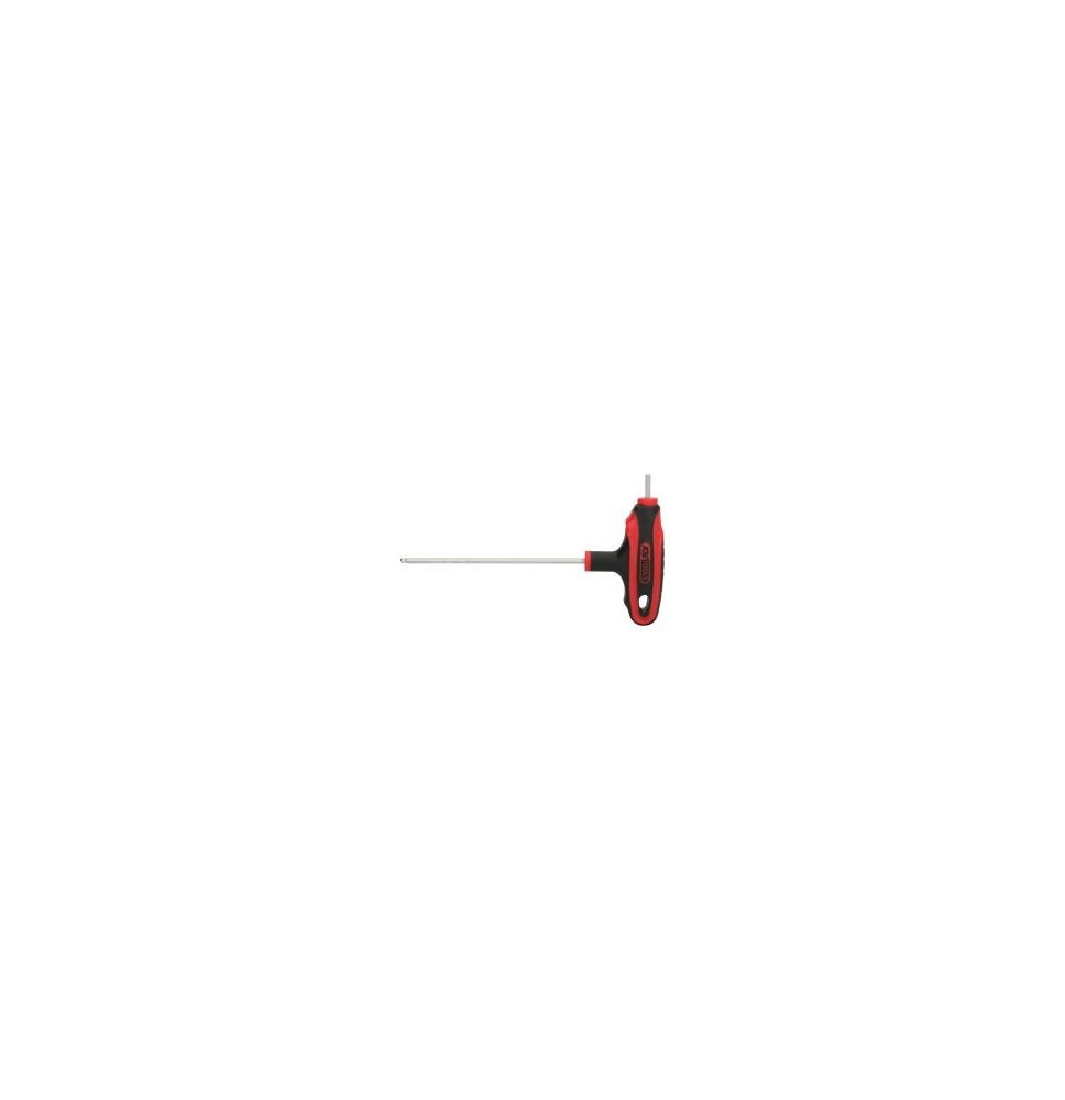 Clé mâle 6 pans à tête sphérique à poignée en T 5 mm KSTOOLS 151.8134