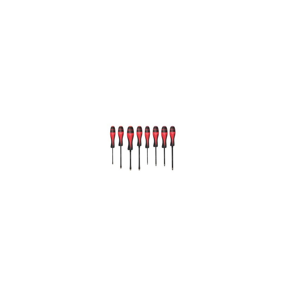 Jeu de 8 tournevis ULTIMATEgrip, Fente - PZ KSTOOLS 922.6440