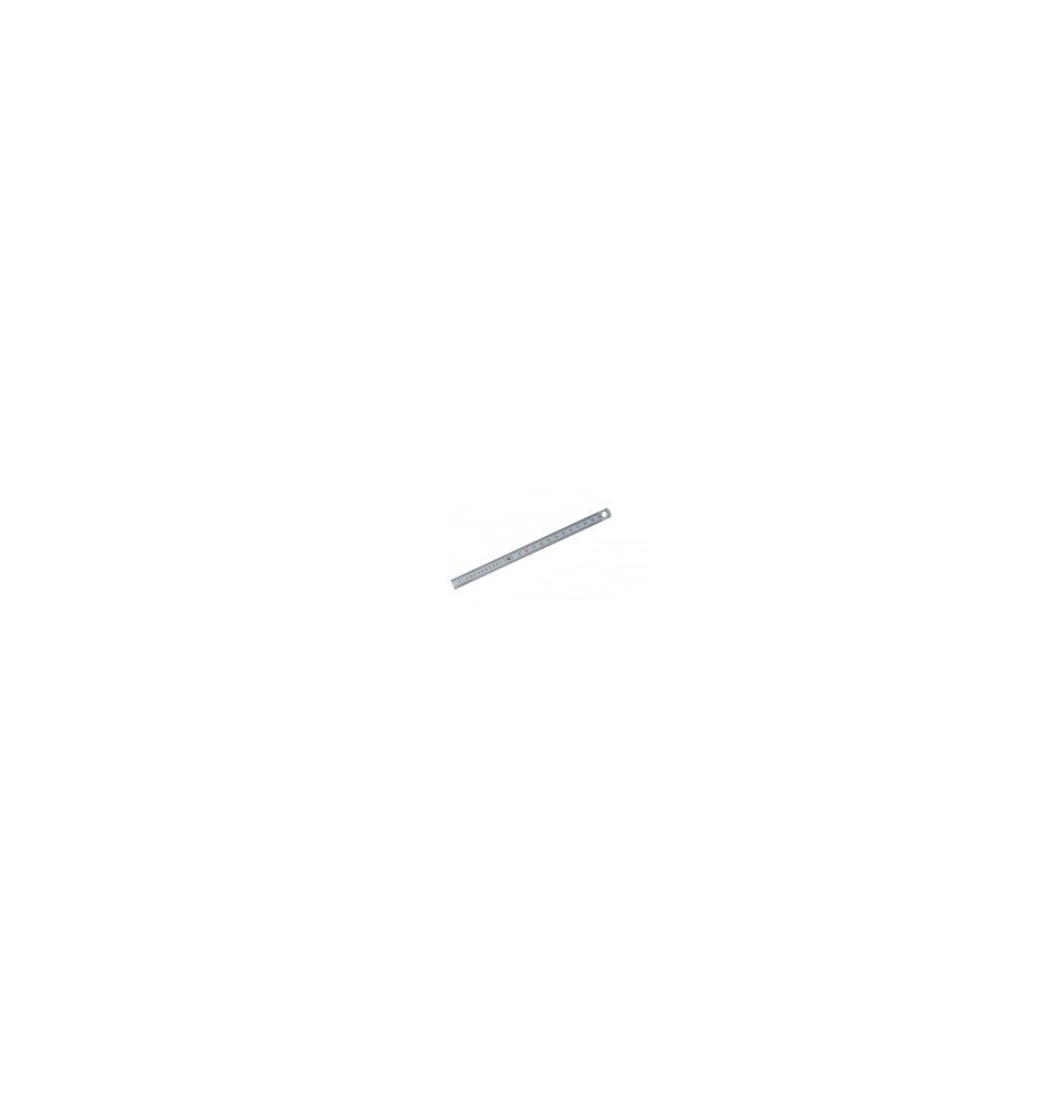 Reglet semi rigide L.1000 x l.30 x ép 1.0mm graduation profonde recto/verso