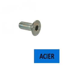 Vis FHC DIN 7991 classe 10.9 acier zingué 4 x 12