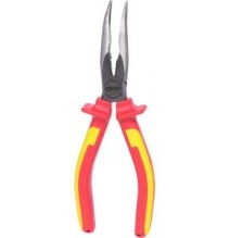 Pince à bec demi-rond coudé isolé 1000V