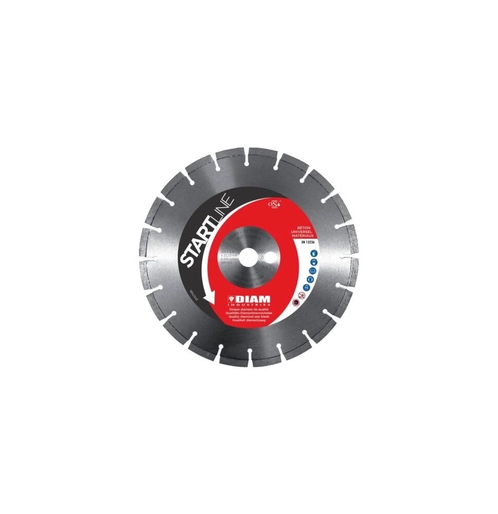 Disques diamant Ø 350 Al. 20 BS60