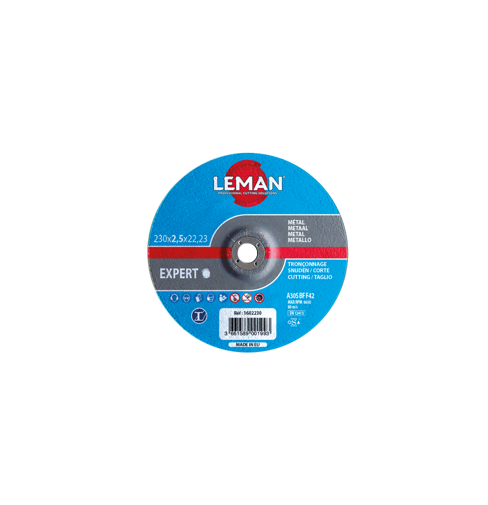 Disque à tronçonner acier Ø 350 x 3.0 x 25.40 Disque à tronçonner acier Ø 350 x 3.0 x 25.40