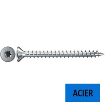 Vis TF HECO-TOPIX-Plus Tx10 Acier Zingué 3 x 16