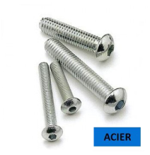 Vis BHC DIN 7380 classe 10.9 acier zingué 3 x 20