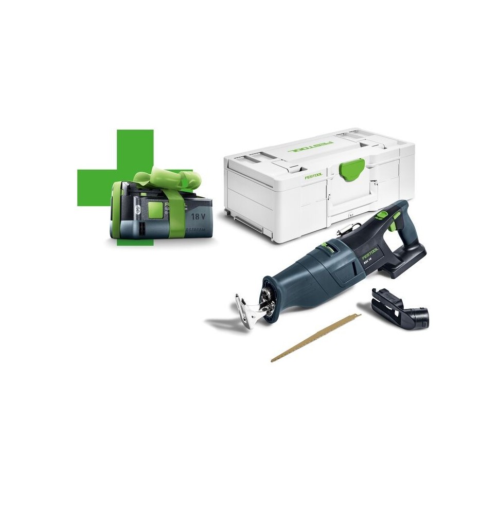 Scie sabre sans fil RSC 18 EB-Basic-5,0 FESTOOL 578409 Scie sabre sans fil RSC 18 EB-Basic-5,0 FESTOOL 578409
