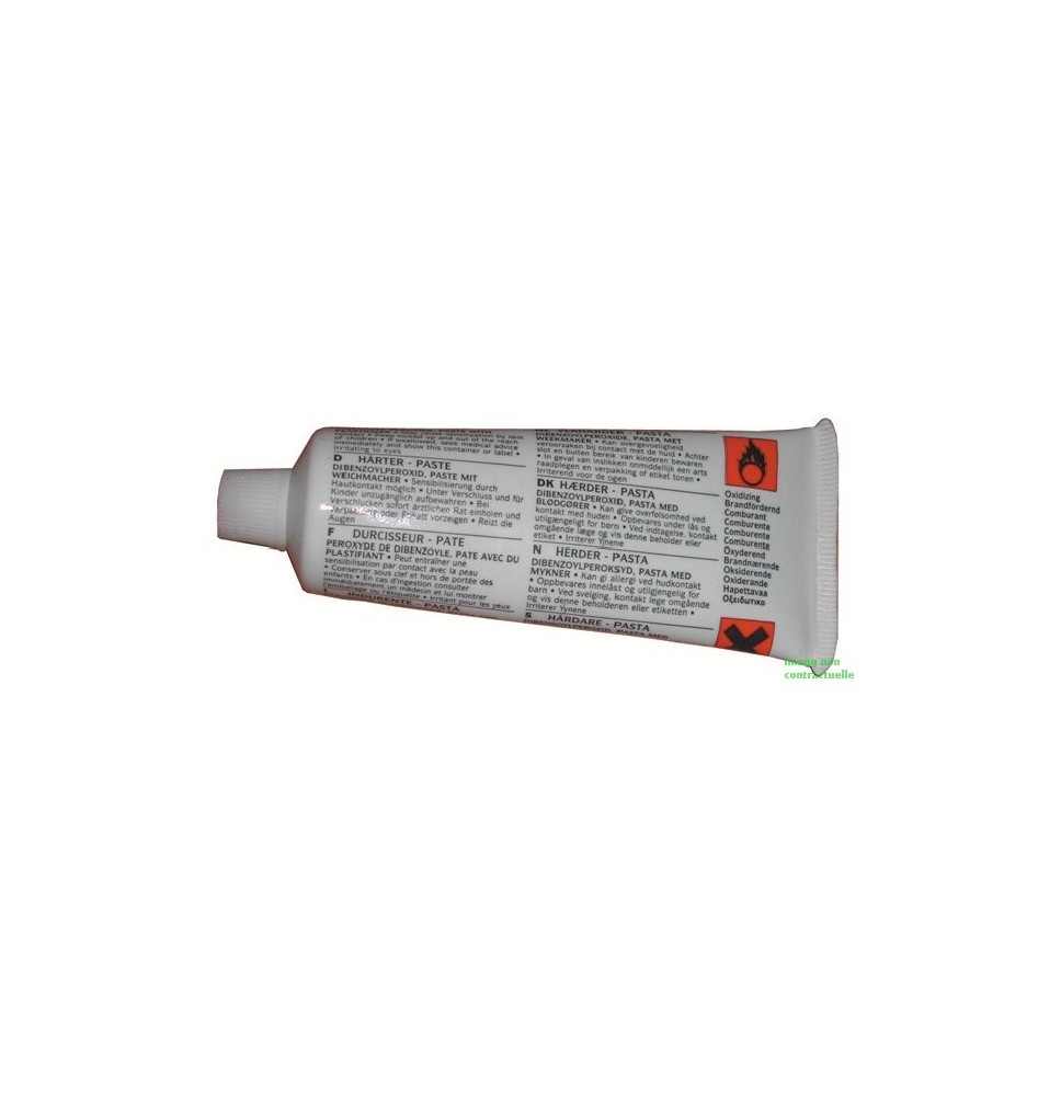 Durcisseur blanc tube 30 Ml pour mastic 500 Ml Durcisseur blanc tube 30 Ml pour mastic 500 Ml