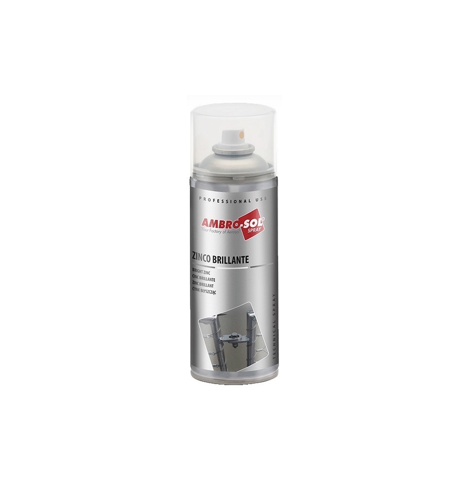 Aérosol Zinc brillant 400 ml Aérosol Zinc brillant 400 ml