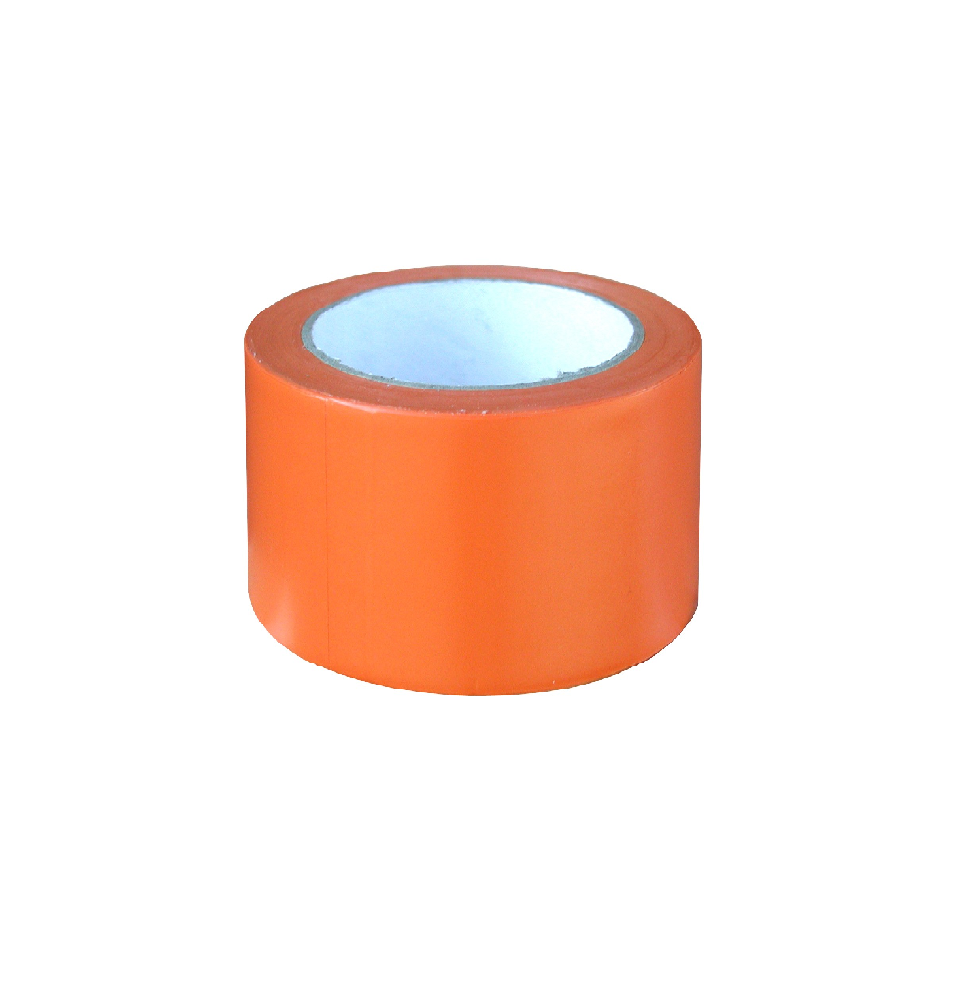 Ruban adhesif de chantier Orange 33 m x 50 mm
