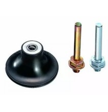 Plateau 1/4 de tour pour meuleuse d'angle pneumatique Ø 50 Tige 6 mm