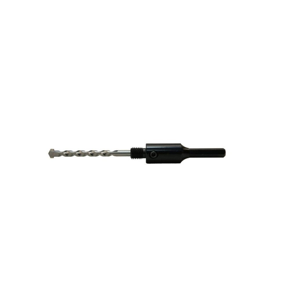 Raccord avec foret centreur M14 HEXAGONAL Raccord avec foret centreur M14 HEXAGONAL