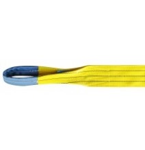Elingue de levage plate Lg 90 mm 3 T Jaune Lg 3 m