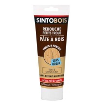 Pâte à bois à l'eau 80 gr ACAJOU