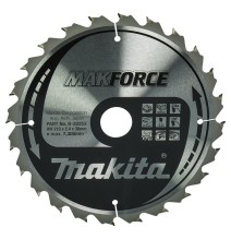 Lame carbure "MakForce" bois 210x30x24 MAKITA B-32253