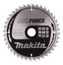 Lame carbure "MakForce" bois 210x30x40 MAKITA B-32356