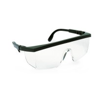 Lunettes de protection noires incolore anti-rayure