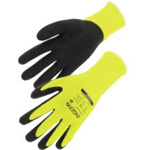 Gant textile tricoté NYM15HVG jaune Taille 8