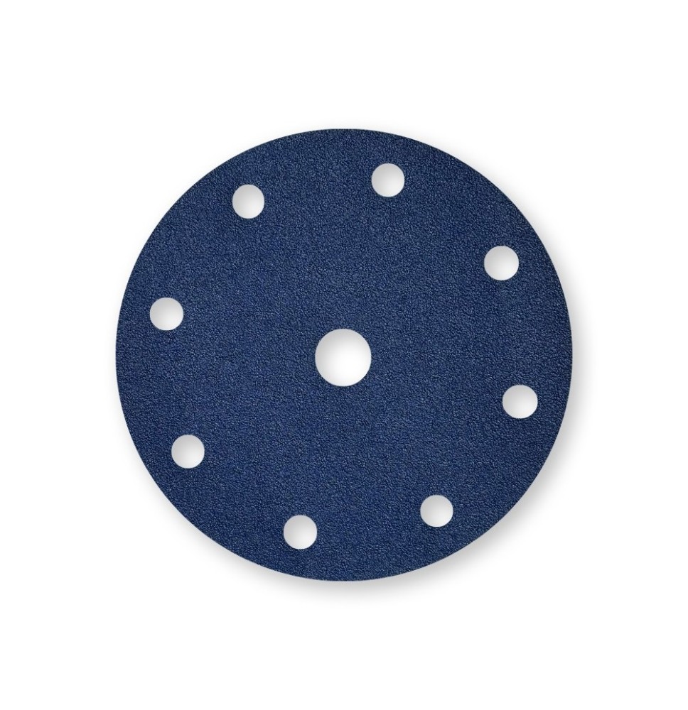 Disque auto agrippant zirconium 8+1 trous D-SIATAC-VEL Z-F Ø 150 Gr 60 BTE 50