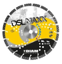 Disques diamant DSLMAXX avec flasque acier monté Ø 125
