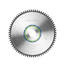 Lame de scie circulaire HW 210x2,4x30 TF72 ALUMINIUM/PLASTICS FESTOOL 493201