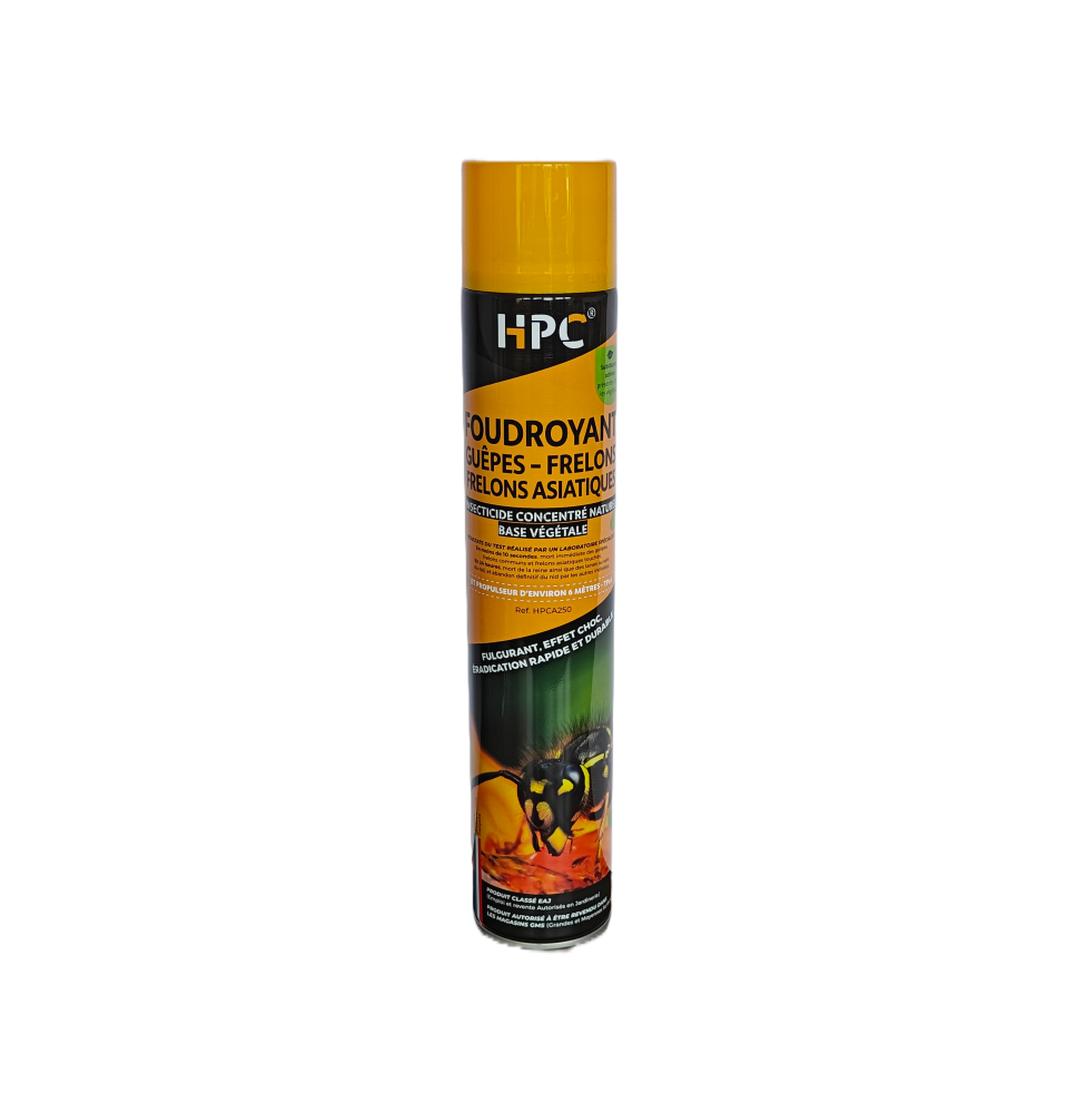 FOUDROYANT GUÊPES – FRELONS – FRELONS ASIATIQUES 750 ML