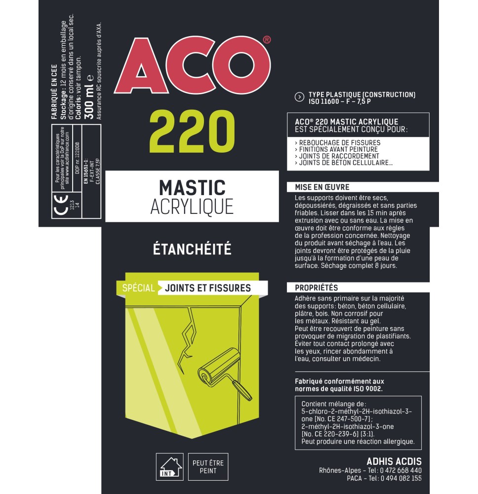 Acrylique ACRYL 305 300 Ml Brun
