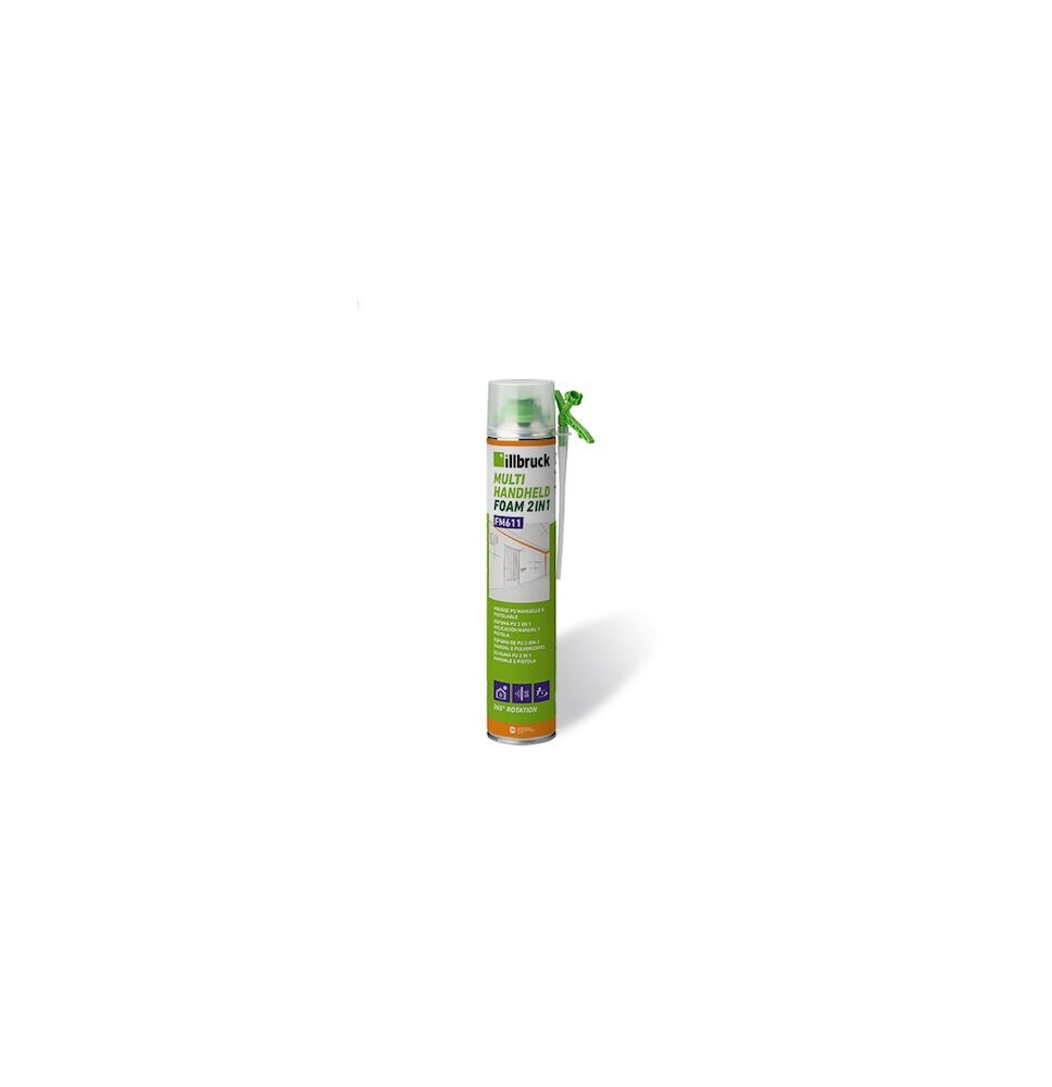 Bombe mousse PU manuelle et pistolable MX610 NEC+ 750 Ml