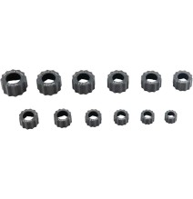 Jeu de bagues d'extraction pour écrous âbimés,12 pièces KS TOOLS 913.1415